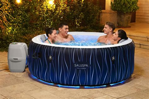 led inflatable hot tub|More.